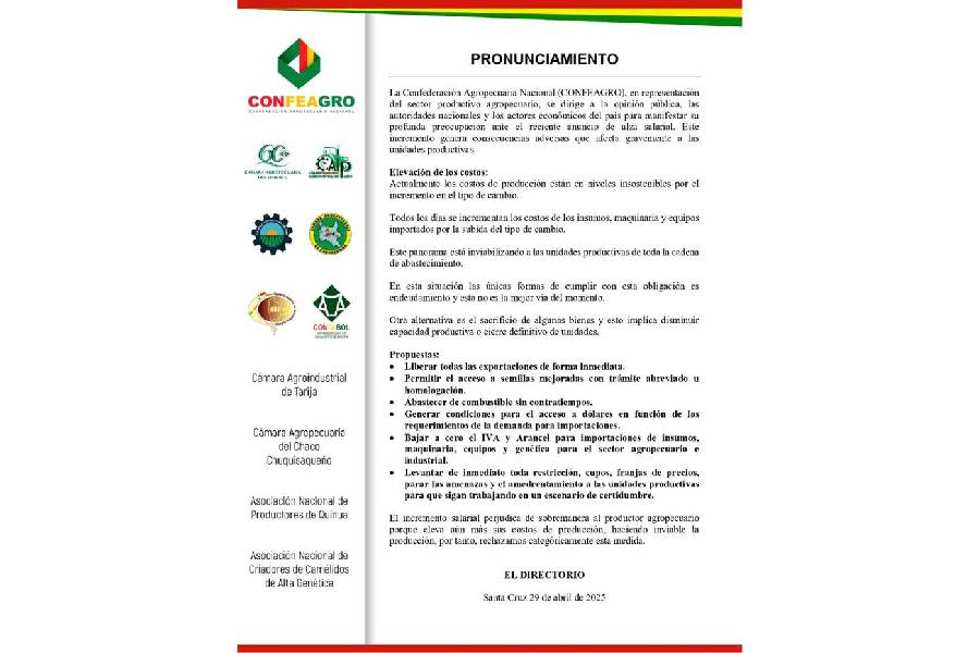 Pronunciamiento