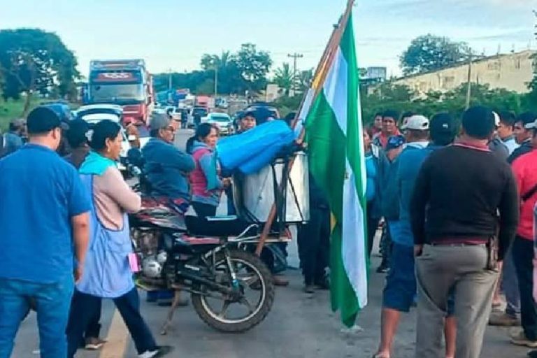 BLOQUEO TRANSPORTE